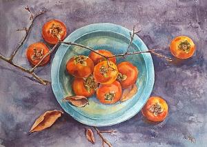 Вкус осени. Хурма.